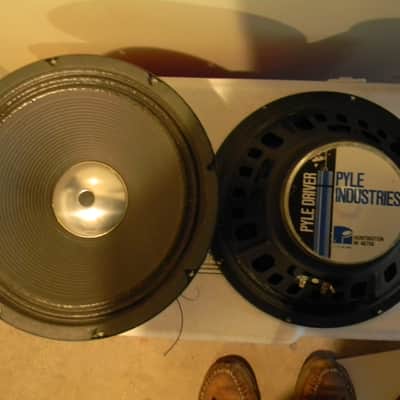 Two '80s vintage Pyle Driver 12 inch guitar speakers -FINAL PRICE REDUCTION! image 1