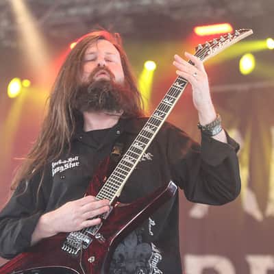 Jackson USA Custom Shop Warrior 27 Fret Built For Oli Herbert Crimson Swirl 2013 w/OHSC image 18