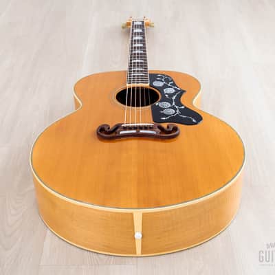 1993 Gibson J-200 Jumbo Guitar Antique Natural, Figured & Near-Mint w/ Case image 12