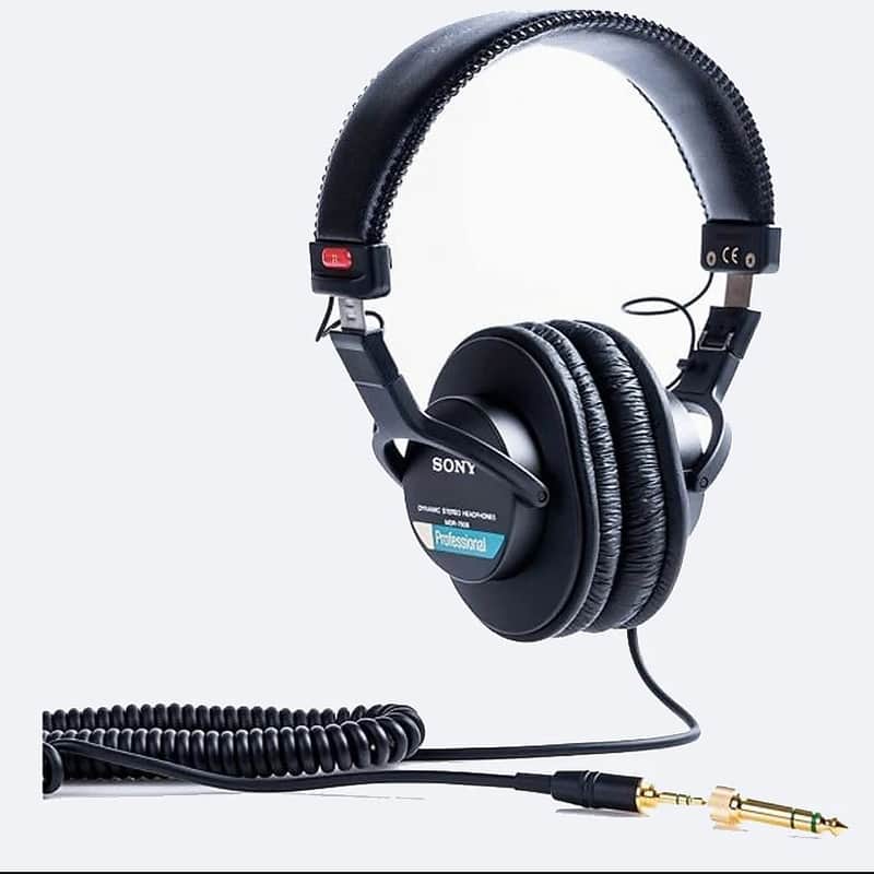 2010s Sony MDR-7506 Studio Headphones Black