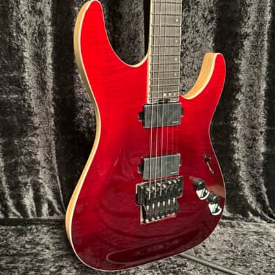 Schecter C-1 FR SLS Elite Blood Burst image 3