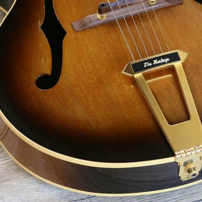 Vintage! 1986 Heritage Eagle Archtop Jazzbox Sunburst + Hard-Case image 9