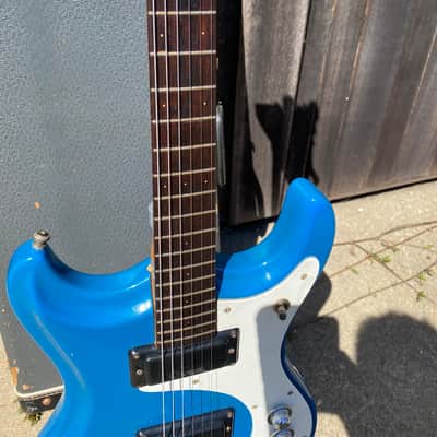 Vintage 1965/66 Mosrite Ventures II Blue image 4