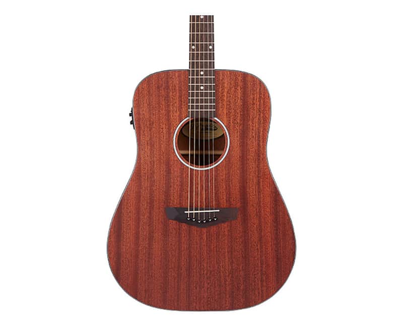 D'Angelico Premier Lexington LS A/E Guitar - Mahogany Satin - Open Box image 1