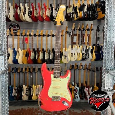 Fender Custom Shop 1963 Stratocaster Landau Fiesta Red image 2
