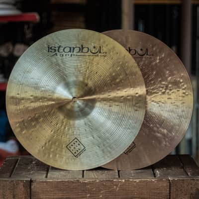 Istanbul Agop Traditional Dark Hi Hats - 14"-890/1096g image 1