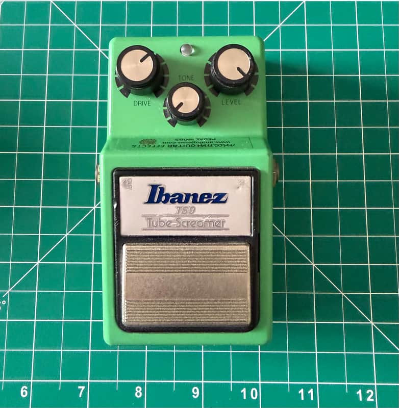 Ibanez TS9 Tube Screamer with Analogman Mod 2010s - Green image 1