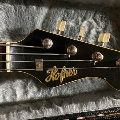 Hofner 185 Artist 1960s Electric Bass Guitar image 5
