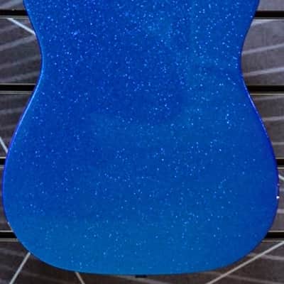 Fender Artist J Mascis Telecaster Bottle Rocket Blue Flake Electric Guitar Deluxe Gig Bag image 7