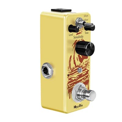 IOppWin Optical Compressor Pedal for Electric Guitar & Bass, Classic Analog Comp Effect with Smooth Attack & Decay, True Bypass, Mini Size Metal Housing image 7
