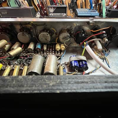 Vox AC-30/6 B JMI Amp Head Re-Housed 1963 - Black Tolex image 16