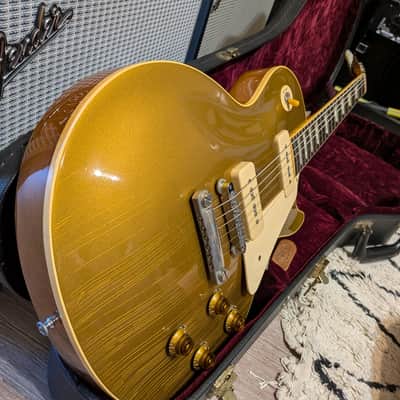Gibson Custom Shop Historic Collection '56 Les Paul Goldtop Reissue 1993 - 2006 - Antique Gold image 2