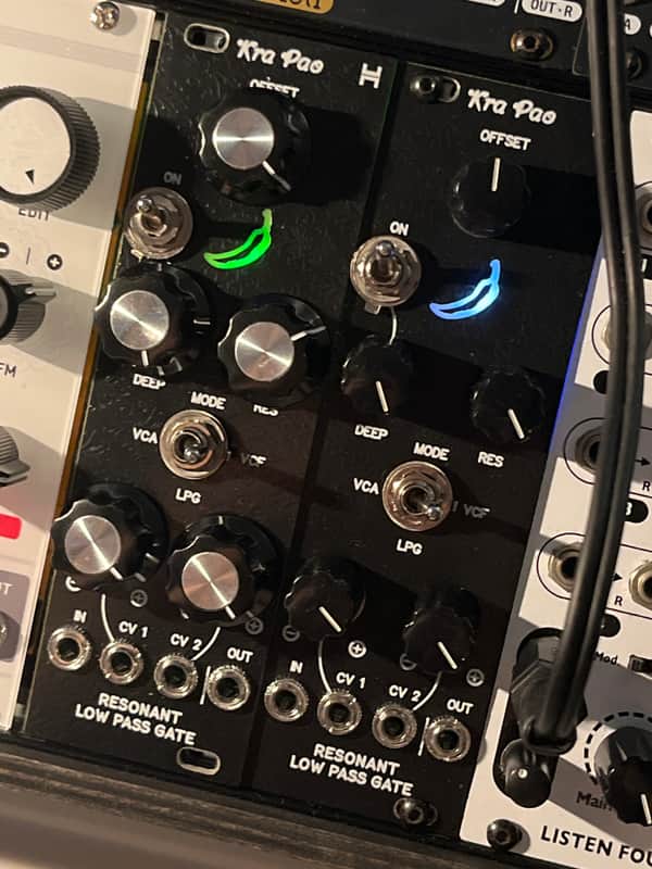Testbild Synth Kra Pao Low Pass Gate 8hp version (DIY assembled) image 1