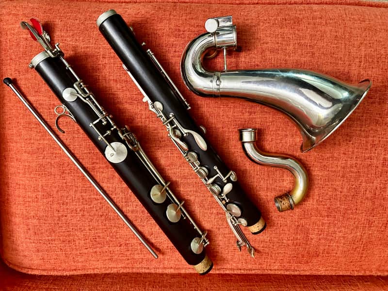 Buffet Crampon bass clarinet 1954 - Grenadilla Wood image 1