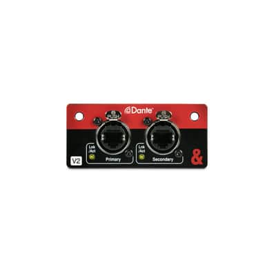 Allen & Heath M-SQ-DANT64-AX Module SQ/AHM64 V3 Dante Card - Accessory for Mixing Desks image 1