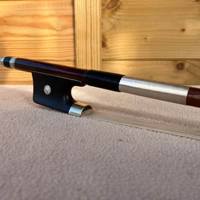 Double Bass Pernambuco French Bow - German Made 1st Half 20thC. Offers Welcome image 25