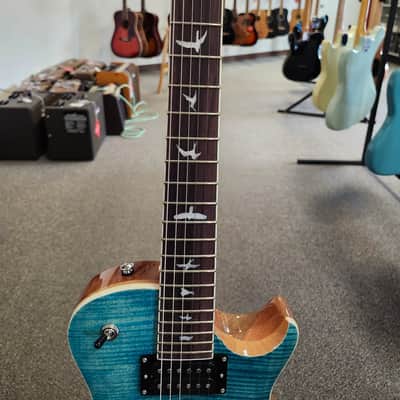 New 2025 PRS SE Zach Myers Semi-Hollow Electric Guitar - Myers Blue with PRS SE Gigbag image 5