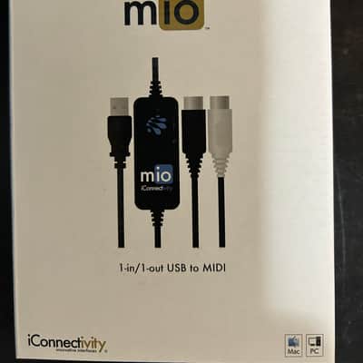 iConnectivity Mio USB MIDI Interface 2010s - Black image 6