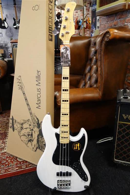 Sire Basses V7 V 2nd Gen Series Marcus Miller swamp ash 4-string White Blond image 1