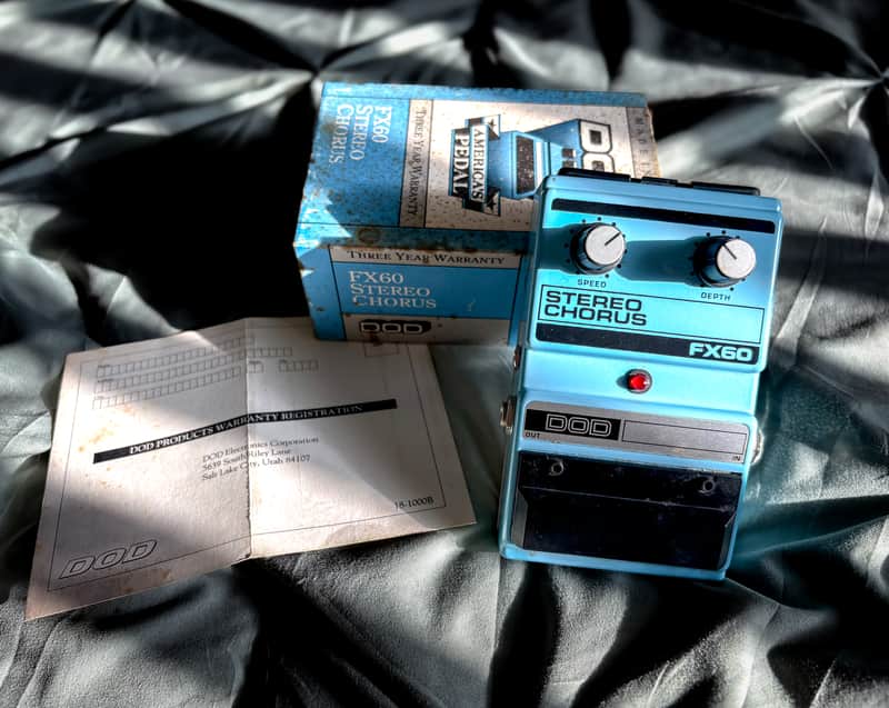 DOD Stereo Chorus FX60 1982 - 1993 - Blue image 1
