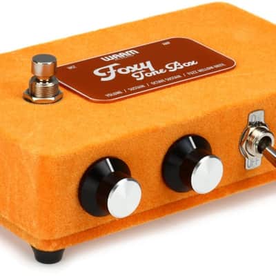 Warm Audio Foxy Tone Box Fuzz Pedal - Orange (FoxyToneBoxd1) image 1
