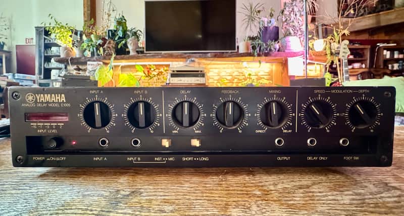 Yamaha Analog Delay E1005 Early 80's - Black Bild 1
