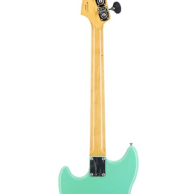 Fender Vintera 60s Mustang Bass Guitar, Pau Ferro FB, Sea Foam Green, MX2018XXXX image 7