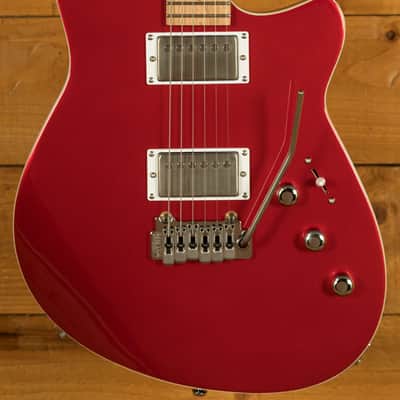 Reverend Kingbolt HH - Roasted Maple - Metallic Cherry image 1