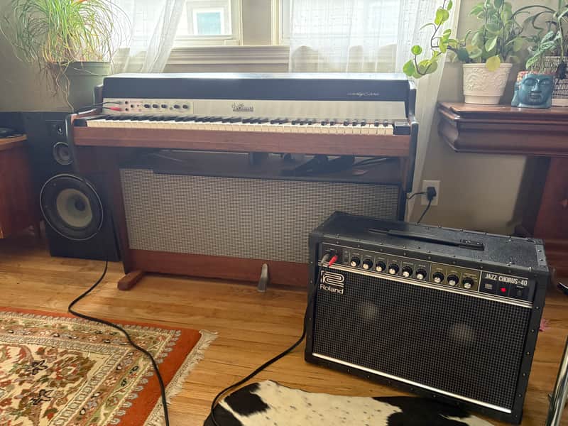 Rhodes KMC1 73-Key Student / Instructor Electric Piano 1969 - 1974 - Black Rounded Top image 1