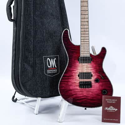 Mayones Regius 6 Natural Fade Red Burst image 3