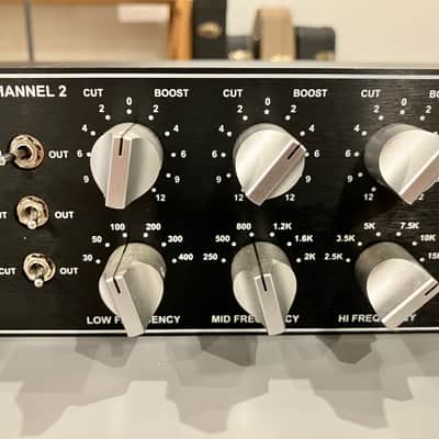 A-Designs Audio HM2EQ Hammer Dual Channel Tube EQ 2000s - Black image 3