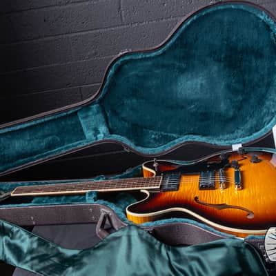 Guild Starfire IV USA Corona Sunburst Semi-Hollow Electric Guitar w/ HSC image 23