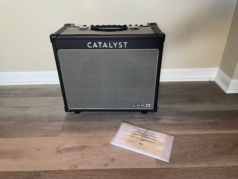 Line 6 Catalyst 60 2-Channel 60-Watt 1x12" Modeling Guitar Combo 2022 - Present - Black image 1