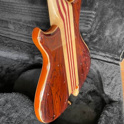 Alembic Signature Deluxe Mark 5 String Bass Guitar Cocobolo image 2