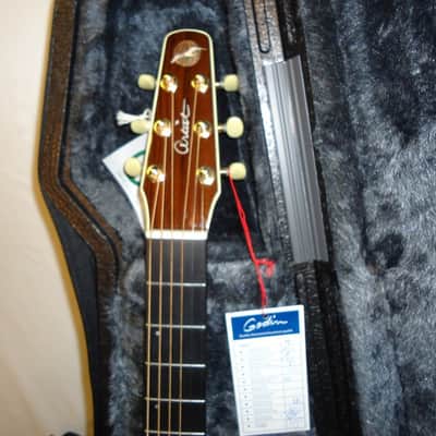 Seagull Artist Mosaic CW Folk Deluxe QII Acoustic/Electric Guitar w/ Dlx TRIC Case image 6