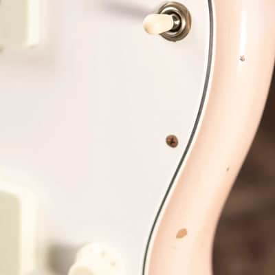 Fender Custom Shop 1963 Jazzmaster Relic Electric Guitar - Aged Shell Pink with Hardshell Case image 12