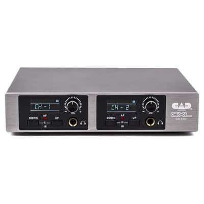 CAD Audio GXLIEM2 Wireless In-Ear Monitor System with 2x Transmitter, 2x Bodypack Receiver, MEB1 Earbuds, T Band: 902 to 928MHz image 2
