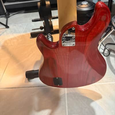 Fender American Elite Dimension Bass V HH with Rosewood Fretboard 2016 - 2017 - Violin Burst image 3