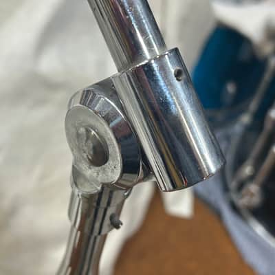 Tama Red Label Double Tom Clip Mount Stand (1274-TTS-186) 80's - chrome image 7