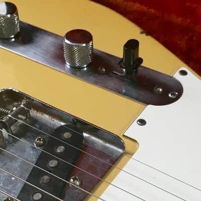 LEFTY! Vintage 1968 Fender Telecaster Guitar Maple Cap Neck Blonde Nitro Light Swamp Ash Solid Body 7 lb HSC Rare image 10