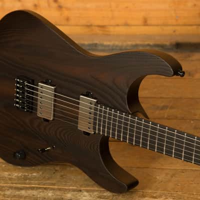 Mayones Aquila Cardinal 6 Adam Christianson Baritone Signature - Ebony - Antique Black image 5