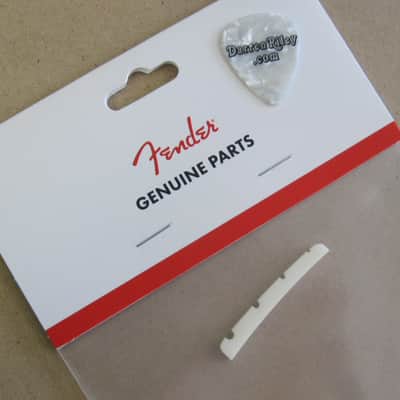 Fender American Vintage Precision Bass Pre-Slotted Bone Nut 0994406000 image 1