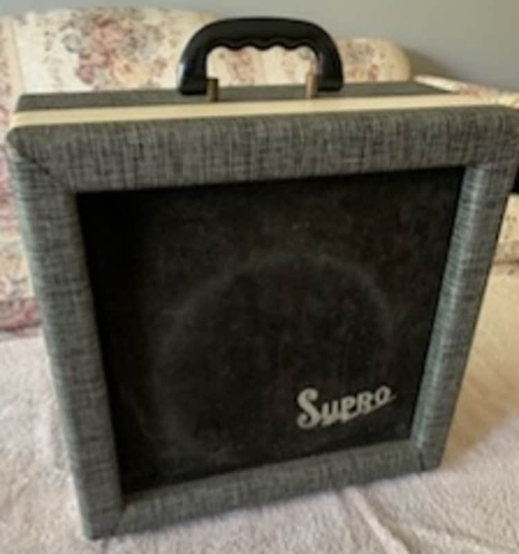 Vintage 5 Watt Supro Spectator 1614 Tube Amp - 1958 USA image 1