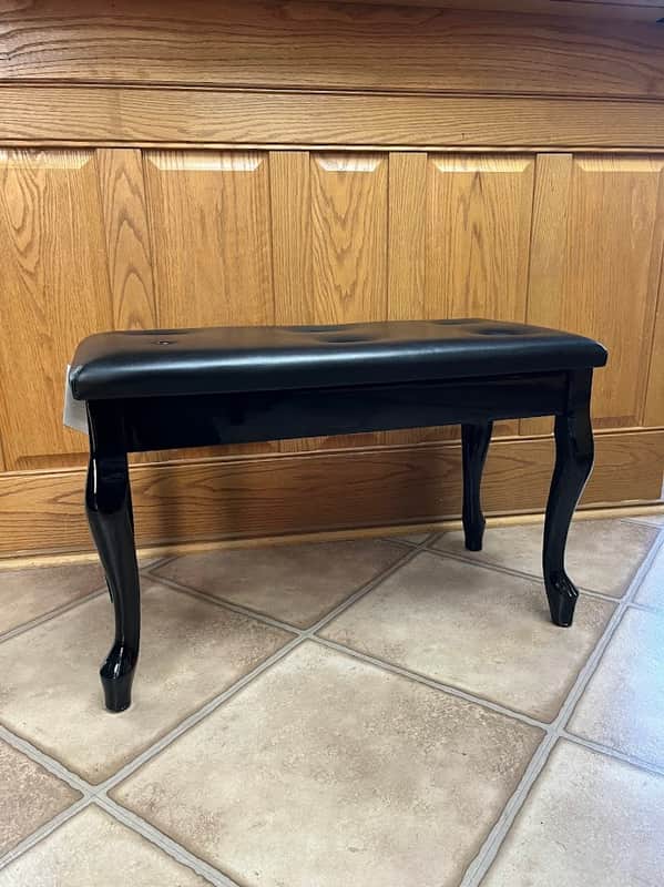 Used Piano Bench - Ebony Polish Bild 1