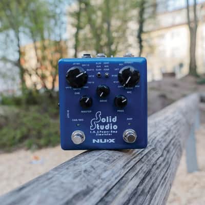 Immagine NU-X Solid Studio IR Cabinet & Power Amp Simulator Pedal - 6
