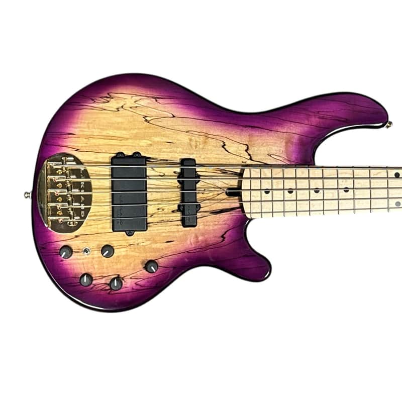 Lakland Skyline 55-02 Custom, Spalt Violet Burst / Maple  9.5 LBS *IN STOCK* image 1