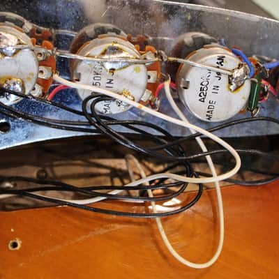 FENDER Jazz Bass JB'62-FL Fretless 'order made' 1993 - 3TS Sunburst - Japan Import image 11