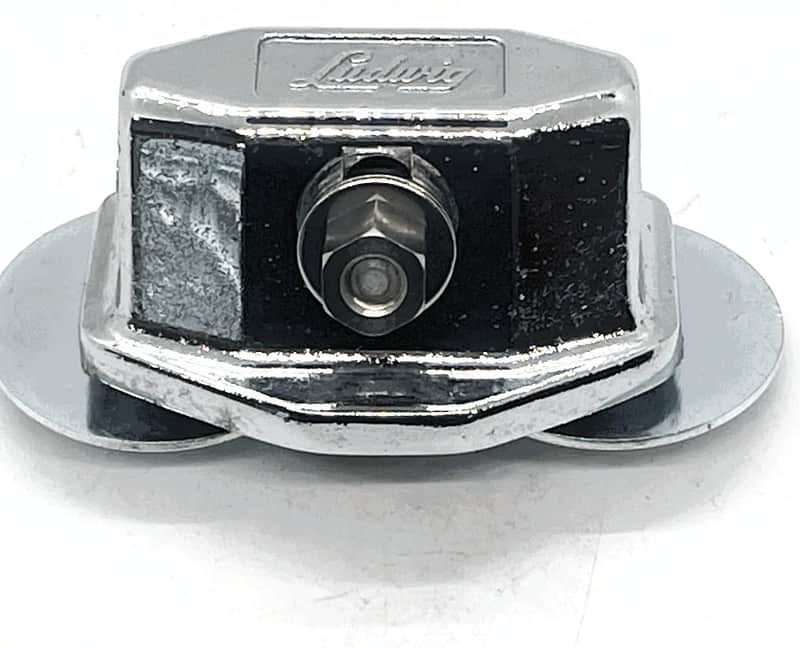 Ludwig P-1216A Tom Mount Bracket Cr 66-68 2nd Gen Rare 1/4" 20 Eye Bolt and Nut - LTM-324-2 image 1