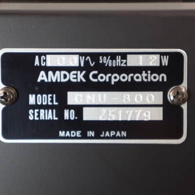 [SALE Ends July 31] AMDEK CMU-800 COMPU MUSIC Analog Synthesizer Drum Machine CV/GATE Roland image 13