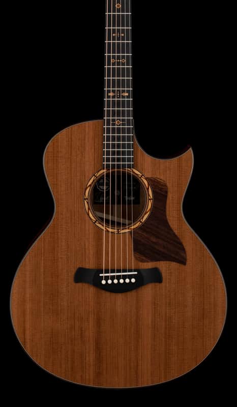 Taylor Custom Shop Gold Label C14ce B6015 Sinker Redwood/AA Hawaiian Koa #35070 (NAMM 2026) image 1